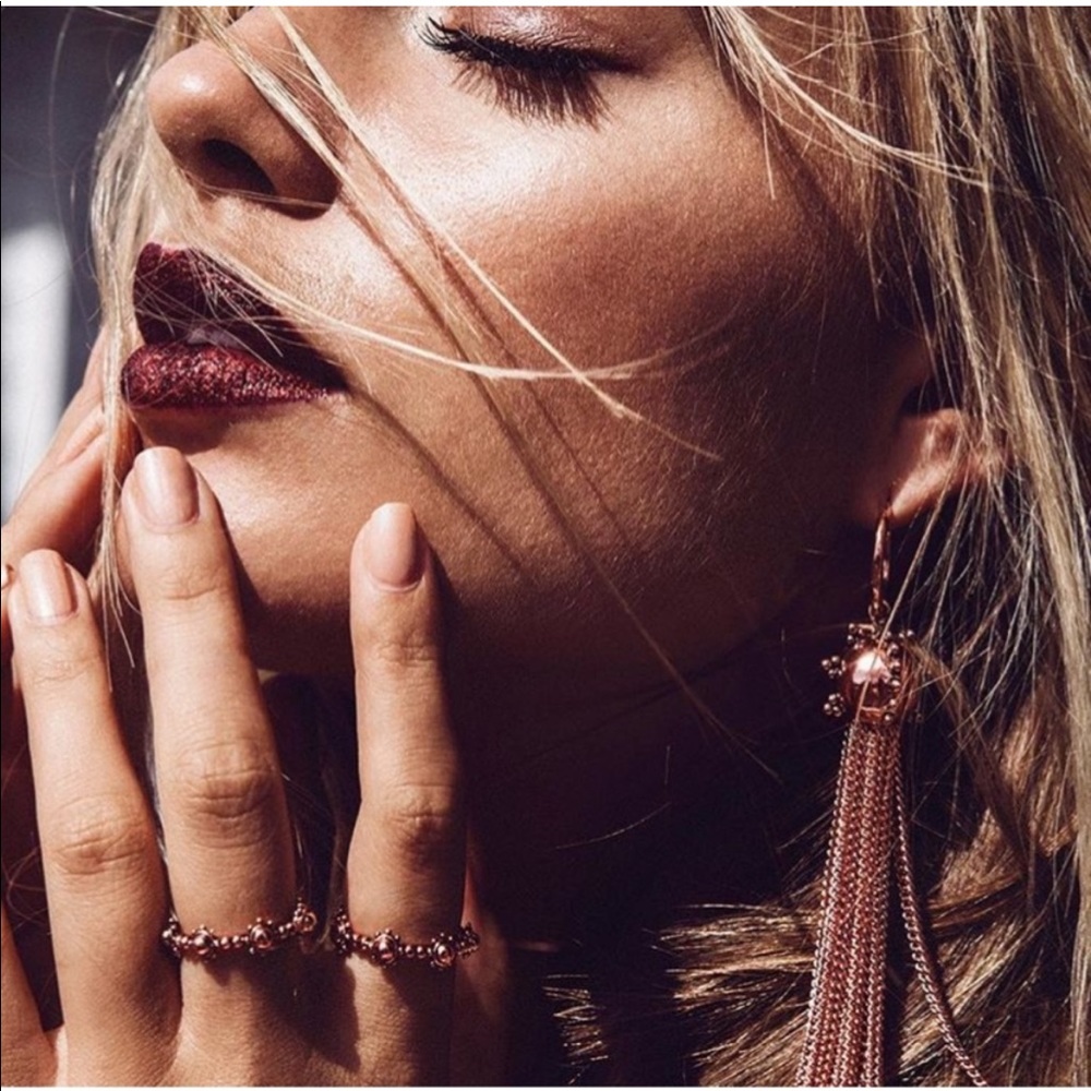 LUV AJ Baroque Tassel Earrings